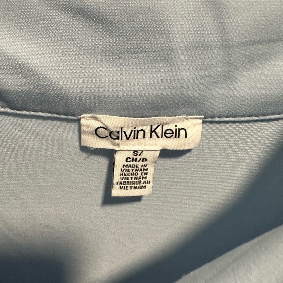 Calvin Klein Ruffle Sleeve Blouse - Picture 6 of 6